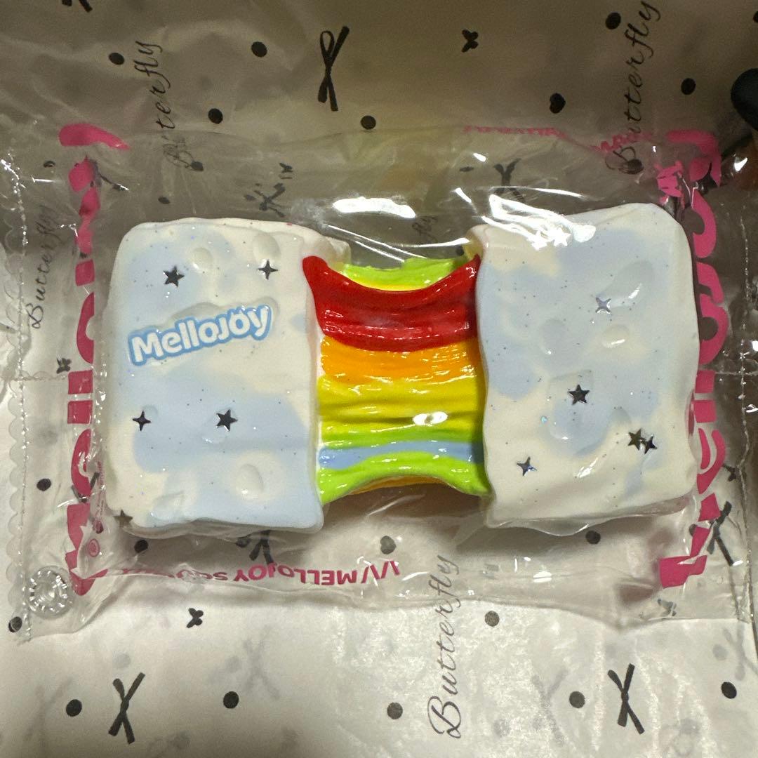 み*ぃ様 Mellojoy 伸びるチーズ スクイーズ レインボー 虹 メロジョイ