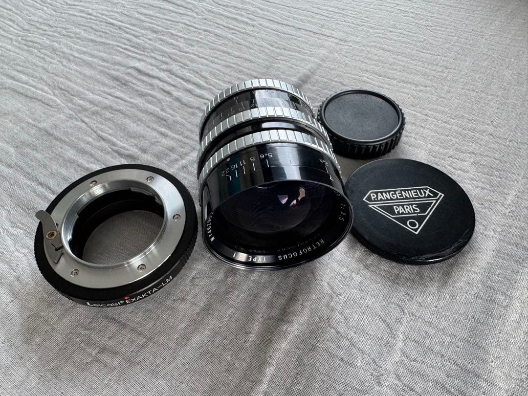 美品 アンジェニューP.Angenieux Paris 35mm f2.5