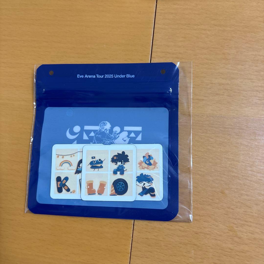 Eve UnderBlueくじ　アイコンぬい