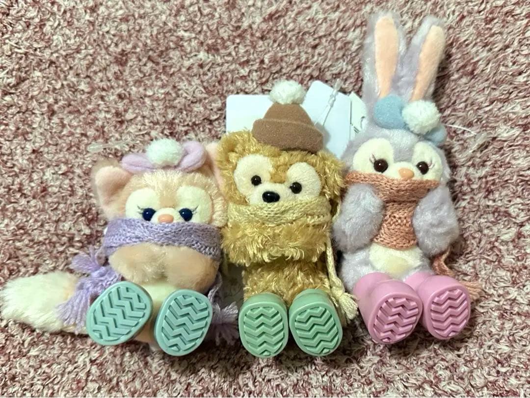 【お顔厳選】ダッフィー　リーナベル　ステラルー ダンシングスノーフレークス