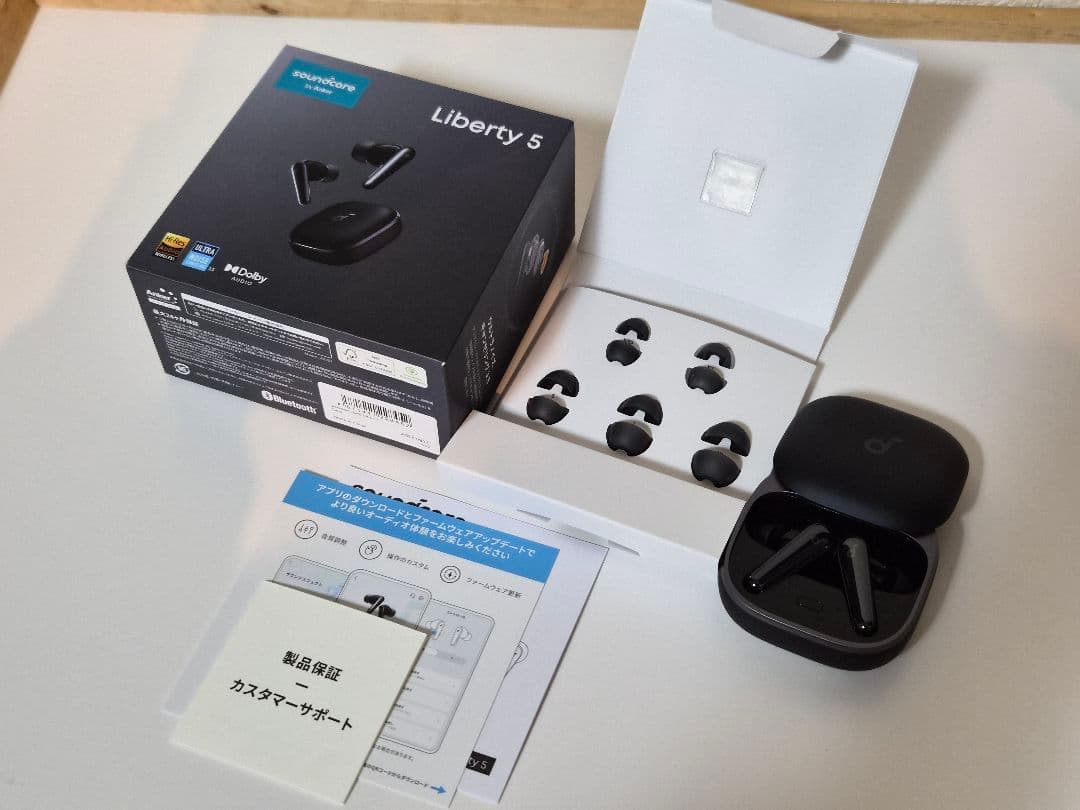 soundcore Liberty 5 　一回だけ装着✨️