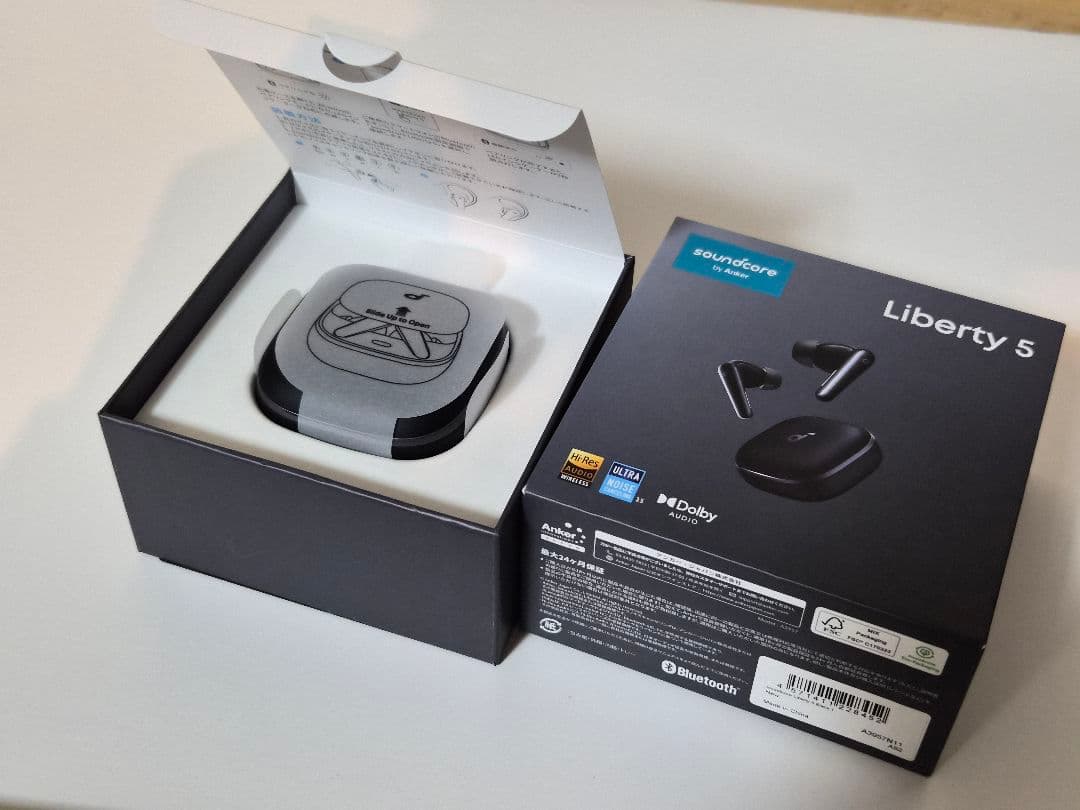 soundcore Liberty 5 　一回だけ装着✨️