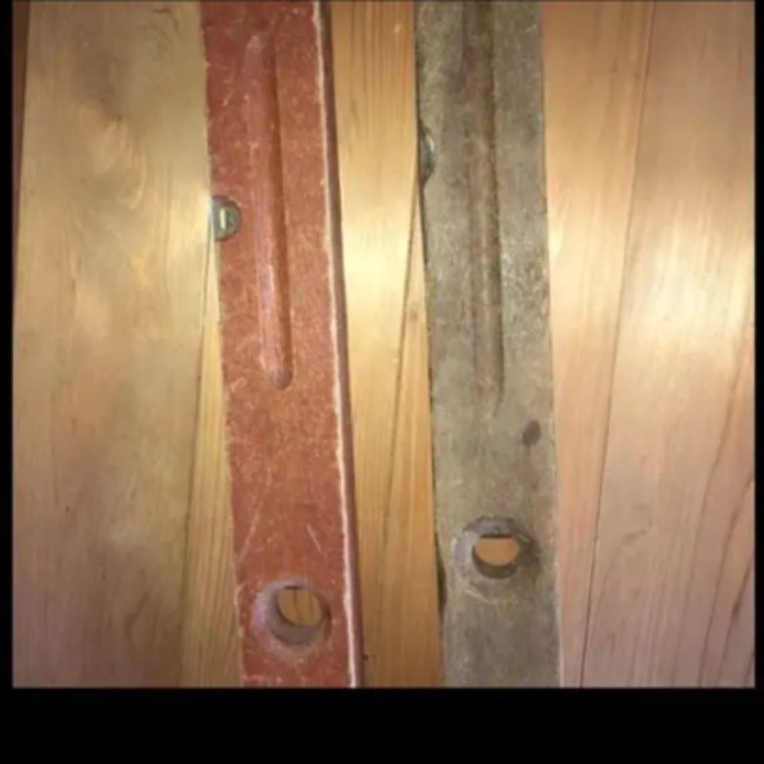 昭和レトロ☆木製水平器 2台セット