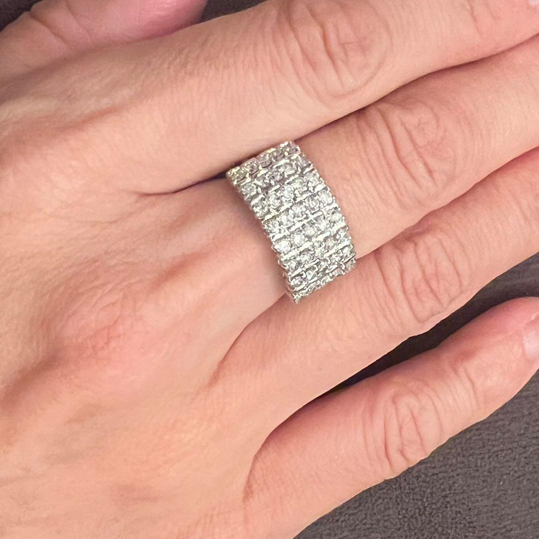 ⭕️最終価格⭕️pt900 ダイヤモンドリング 9.5号