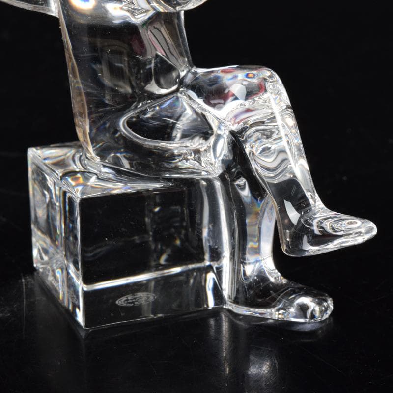 Baccarat　バカラ　クリスタルガラス　天使　置物　箱付　V　7135