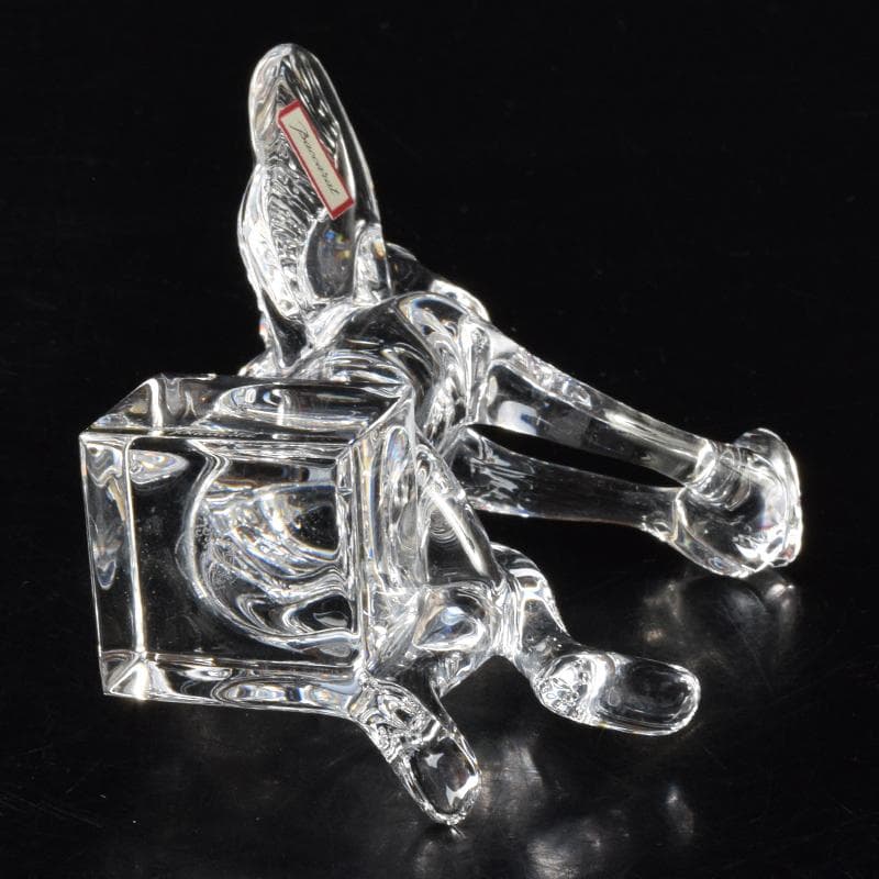 Baccarat　バカラ　クリスタルガラス　天使　置物　箱付　V　7135