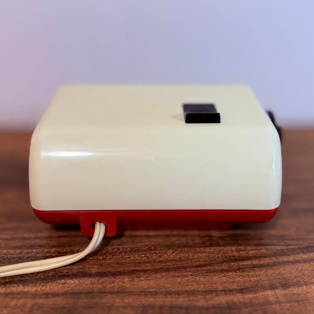 【メンテ済み・動作正常】CITIZENパタパタ時計 ハイリーフ・カーチス赤白