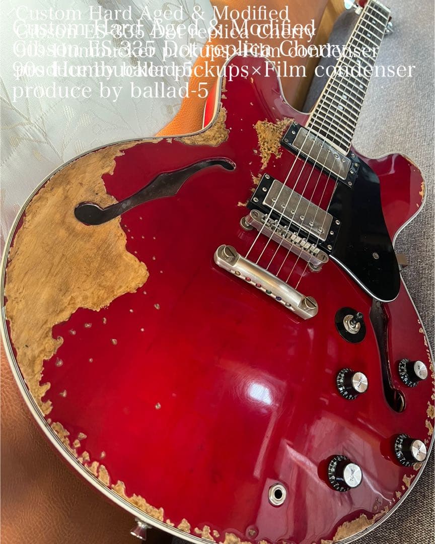 Kさま専用ページ/ハードエイジド⭐︎Gibson ES335レプリカ チェリー