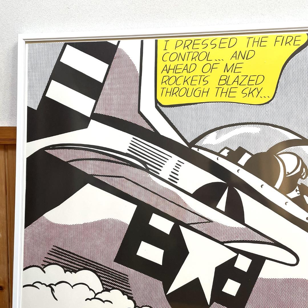 ロイ リキテンスタイン「WHAAM！」ワーム！リトグラフ ポスター ２枚組