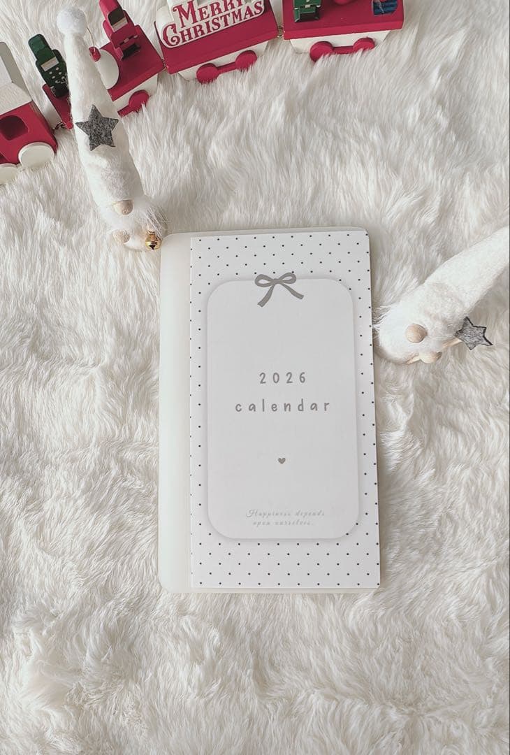 A6 リフィル 2026年ドットリボン カレンダー 3400円