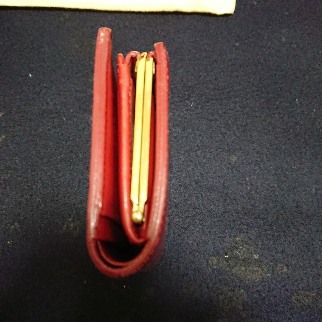 Louis Vuitton 二つ折り財布 レッド