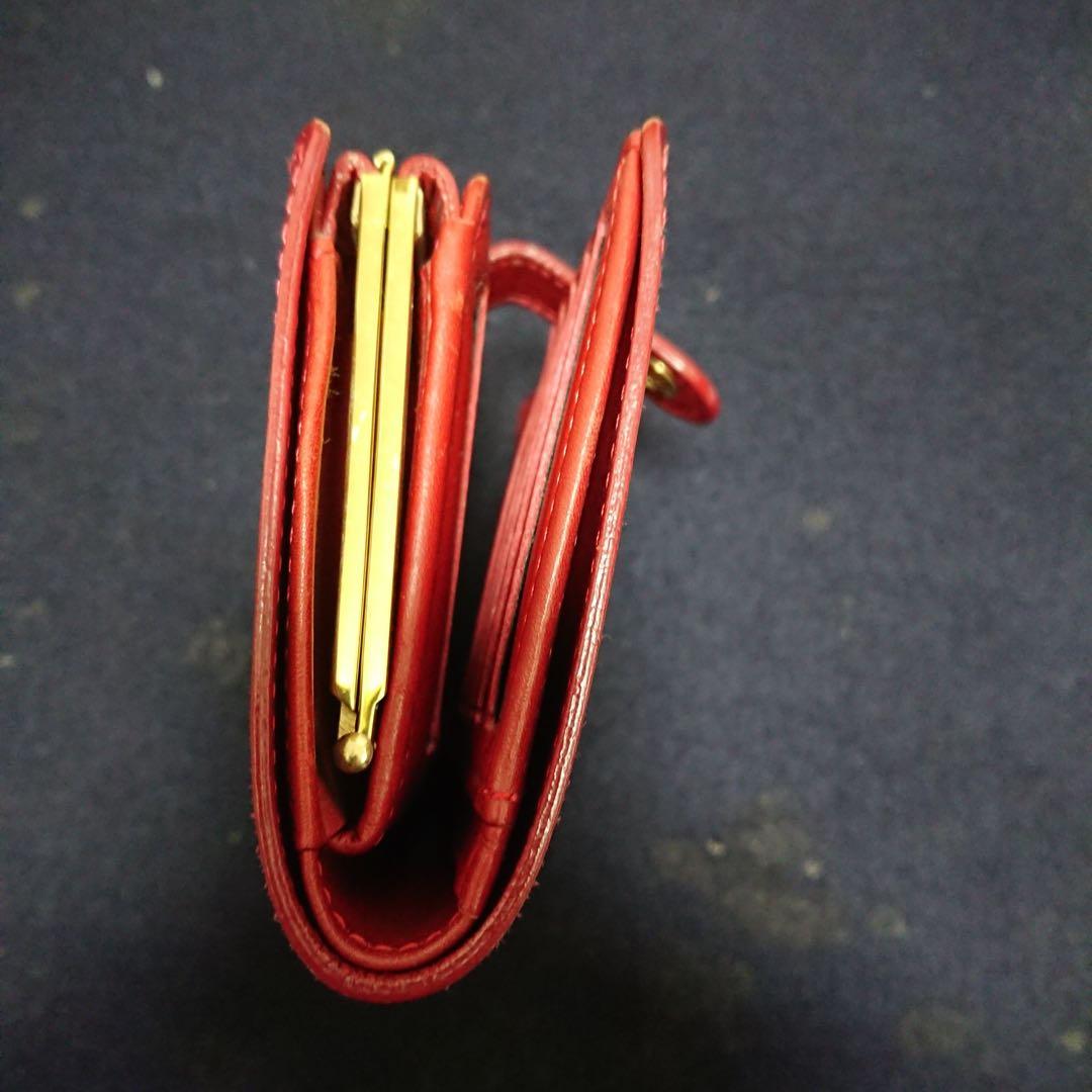 Louis Vuitton 二つ折り財布 レッド