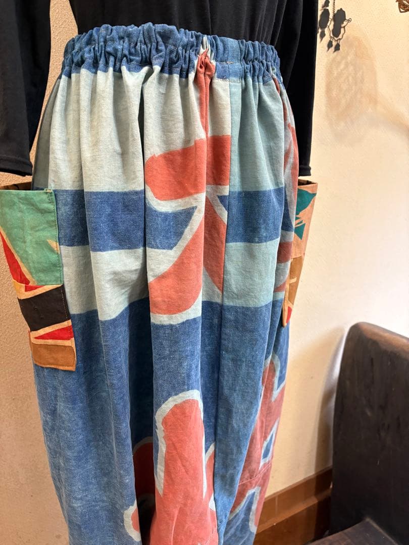 ビンテージ大漁旗　サルエルパンツと残り生地 ベティさま専用です。