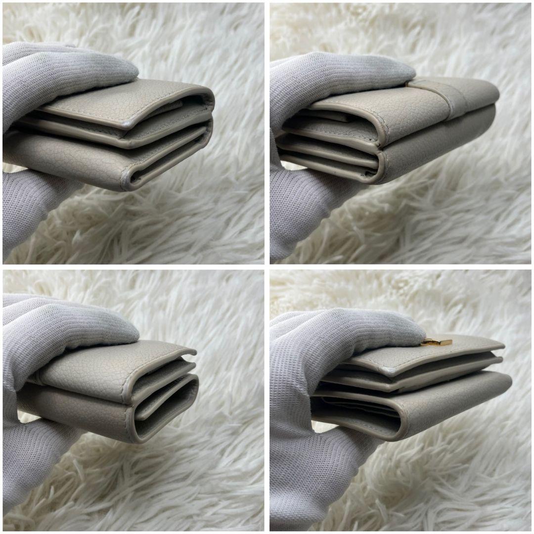 極美品✨SAINT LAURENT オリガミ タイニー 折り財布 カサンドラ