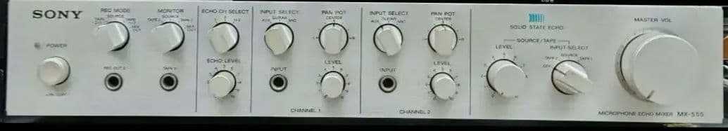 ★SONY　MX-555 マイクミキサー