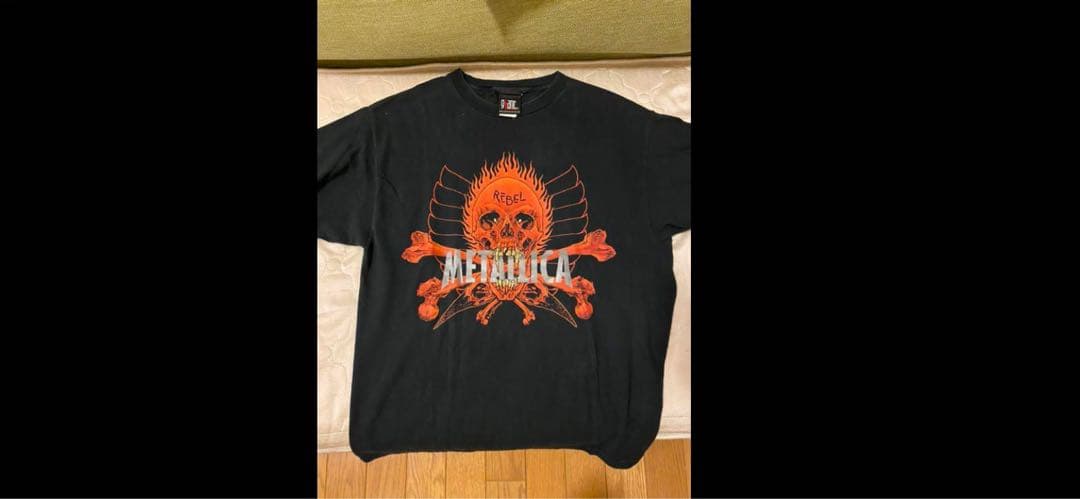 llica バンドtシャツ　メタリカ　ヴィンテージ