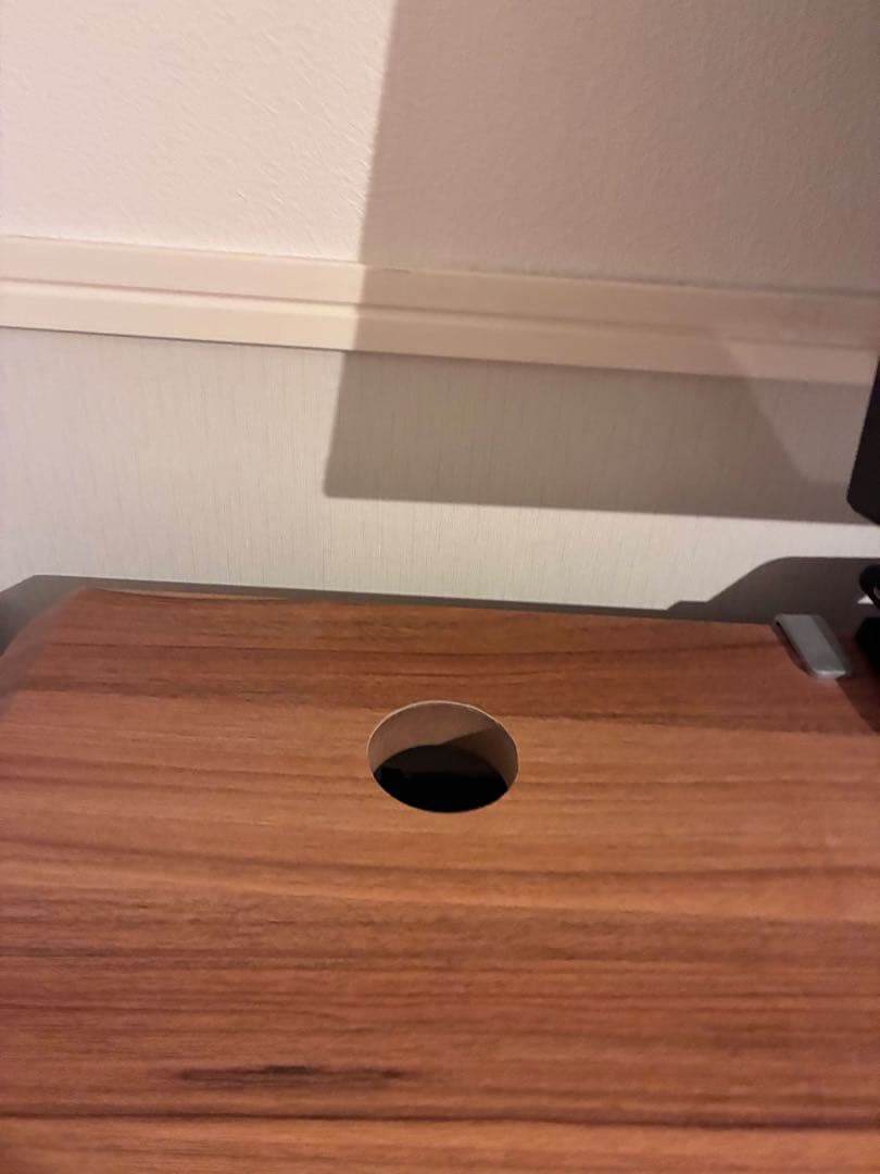 FlexiSpot 電動昇降式デスク E7 Pro ブラウン天板&ケーブルトレー