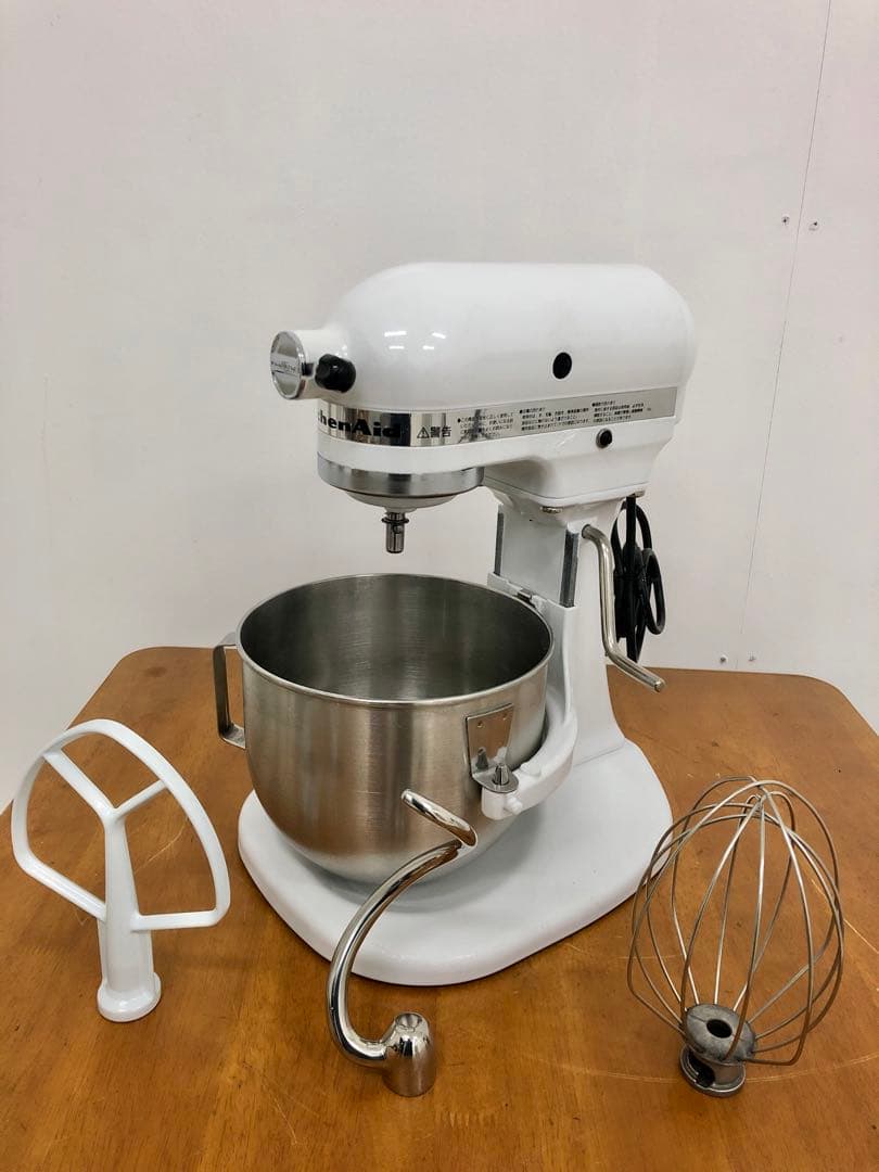 KitchenAid キッチンエイド 卓上ミキサー KSM5動作保証