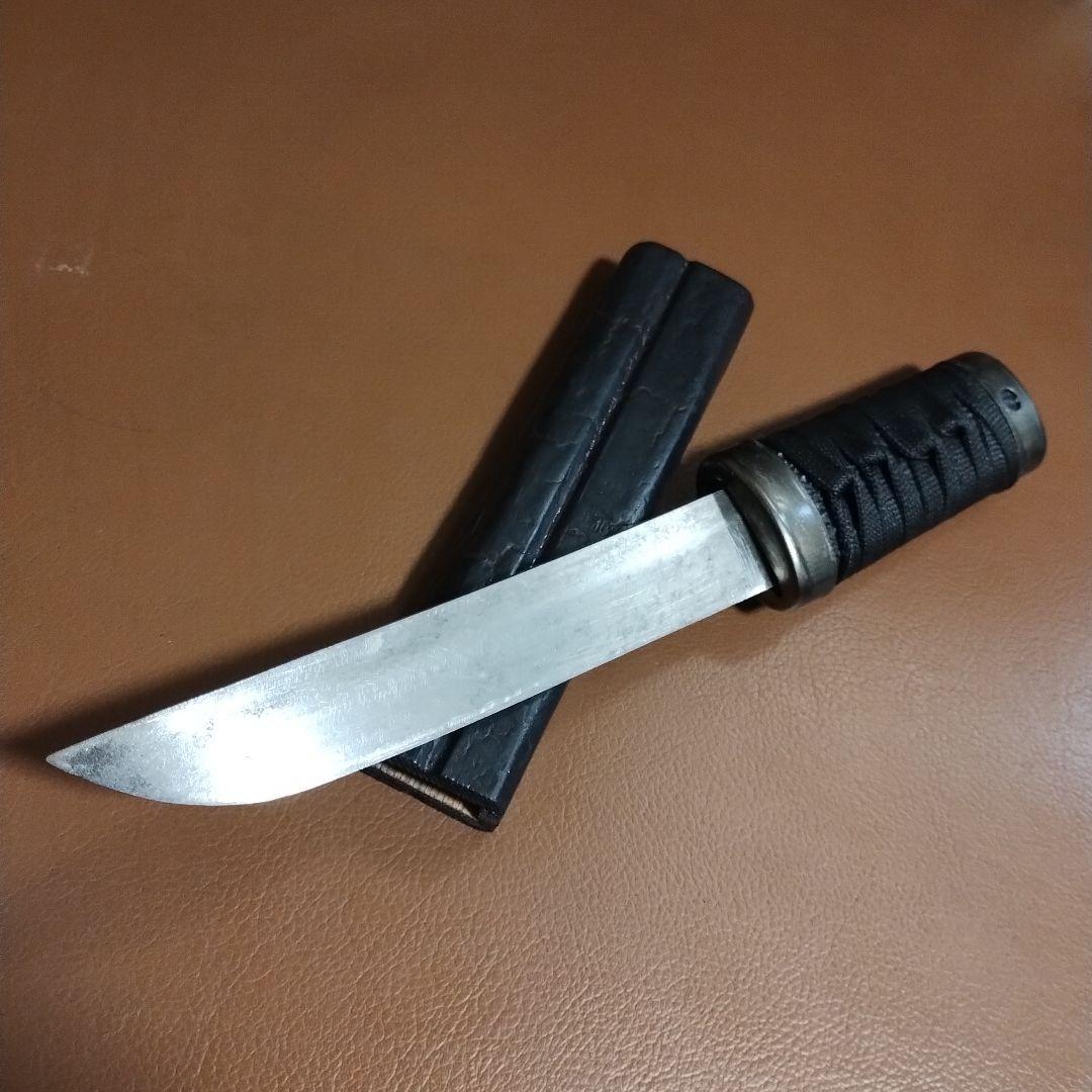 残欠刀 合法サイズに切断済 アウトドア、工作ナイフに　キャンプなど
