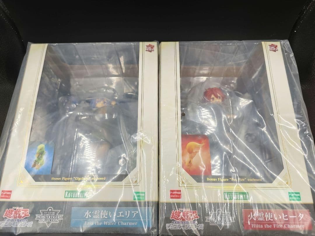 遊戯王 霊使い 特典付き フィギュア 4体セット アウス ヒータ エリア ウィン