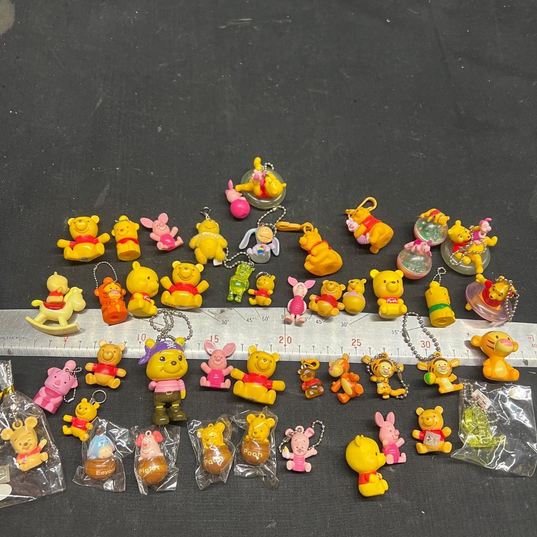〇※後左1238 プーさん フィギュア キーホルダー など大量まとめ200個以上