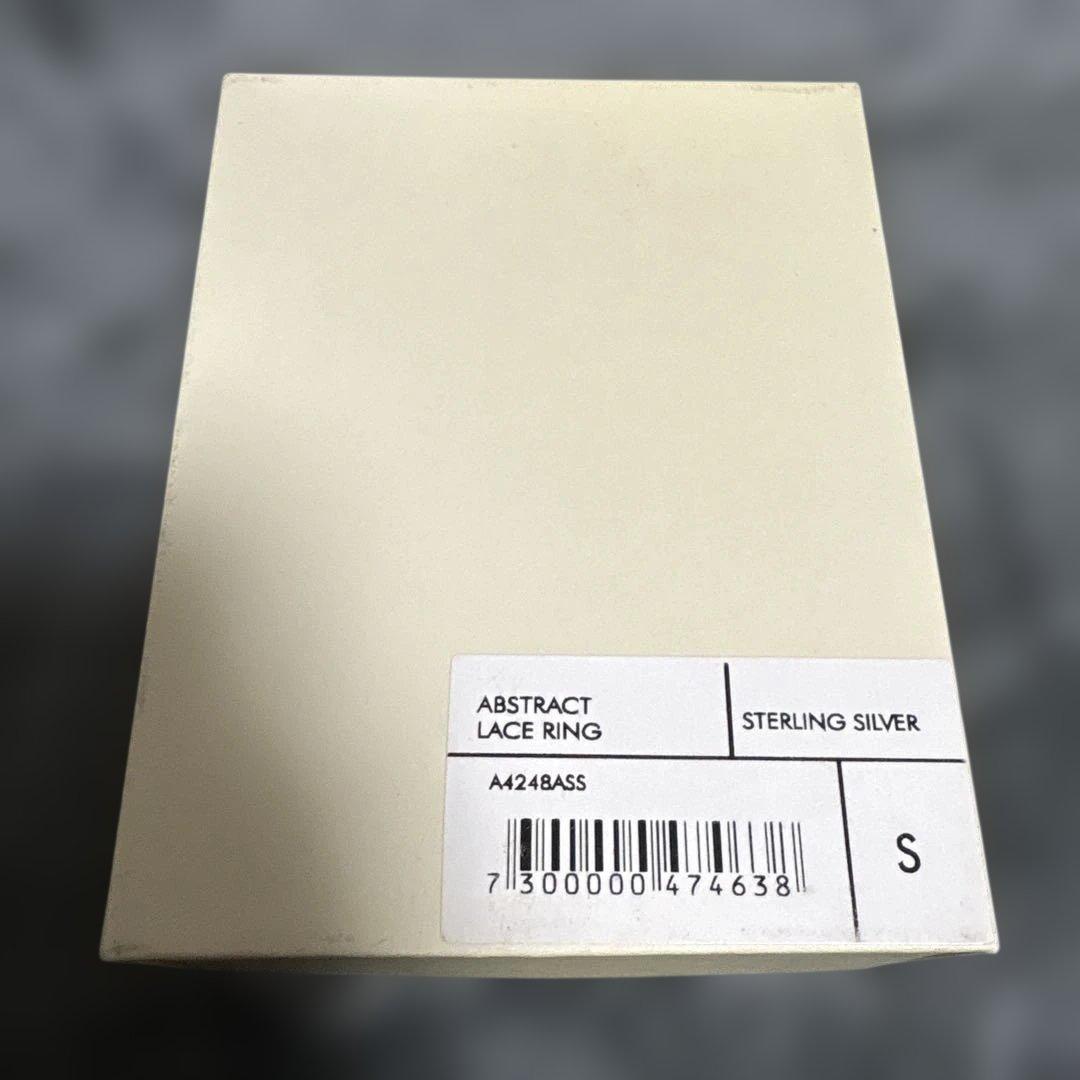 アクセサリー our legacy abstract lace ring