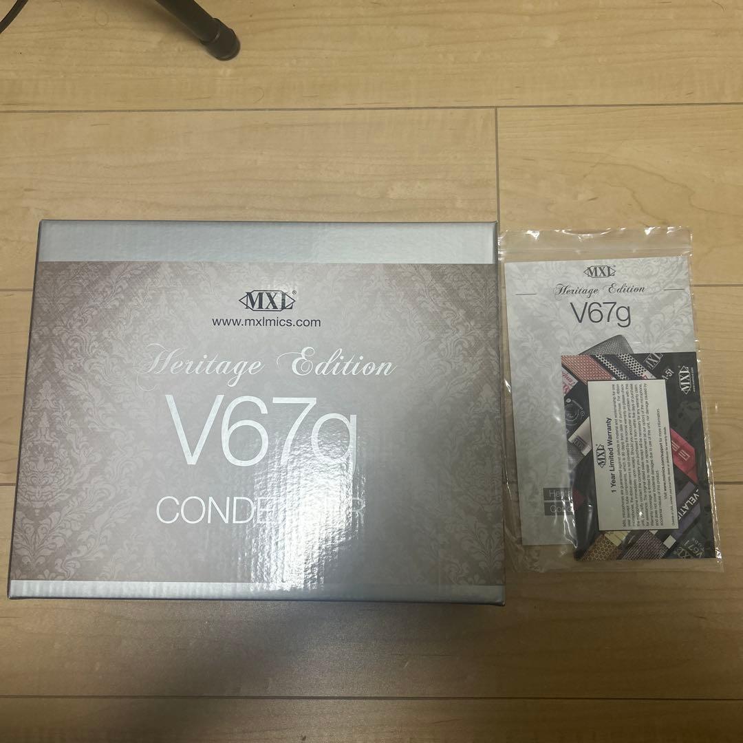 mxl v67g コンデンサーマイク