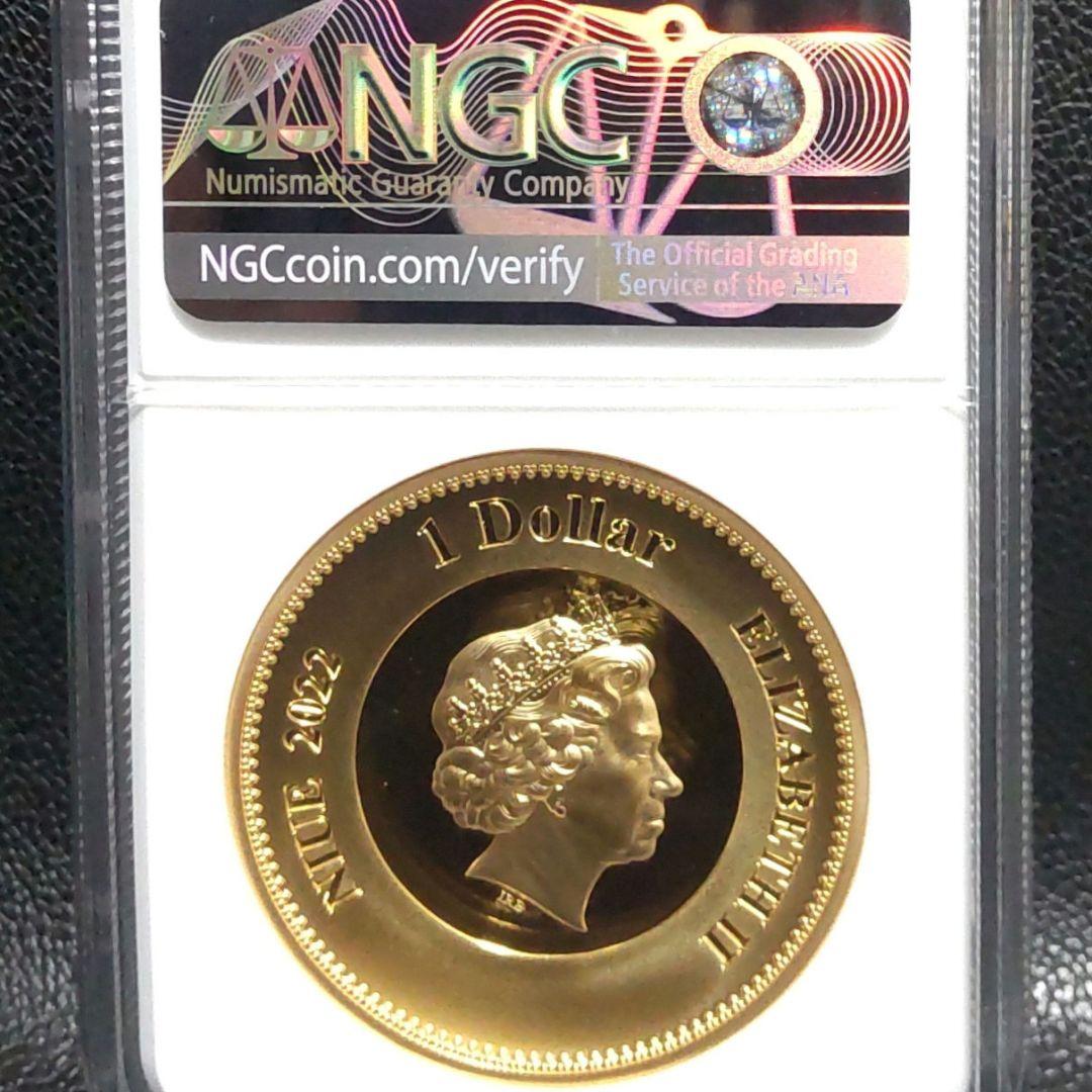 【最高鑑定】2022年版 エリザベス2世追悼記念 NGC PF70UC 純銅