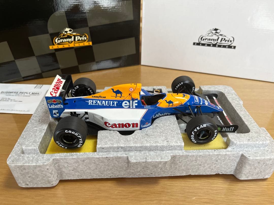 EXOTO 1/18 ウィリアムズ ルノー FW14B #5マンセル