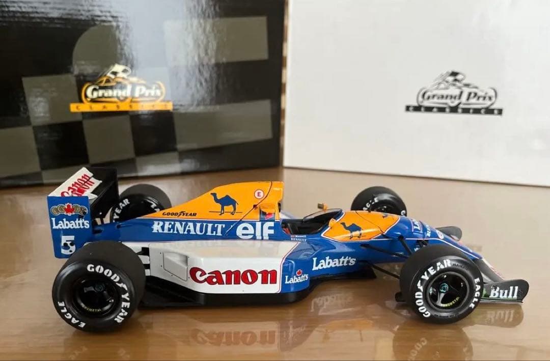EXOTO 1/18 ウィリアムズ ルノー FW14B #5マンセル