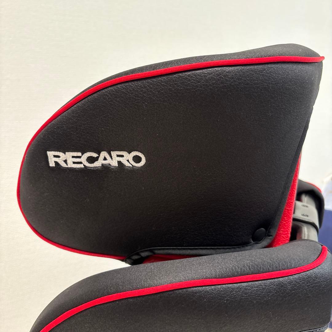 RECARO レカロ ジュニアシート　ブラック×レッド