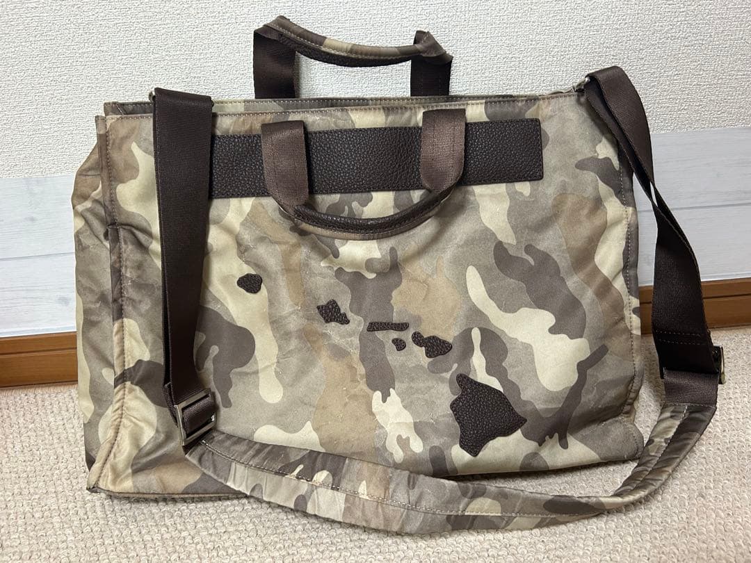 Lanai TRANSIT Hawaii 迷彩トートバッグ