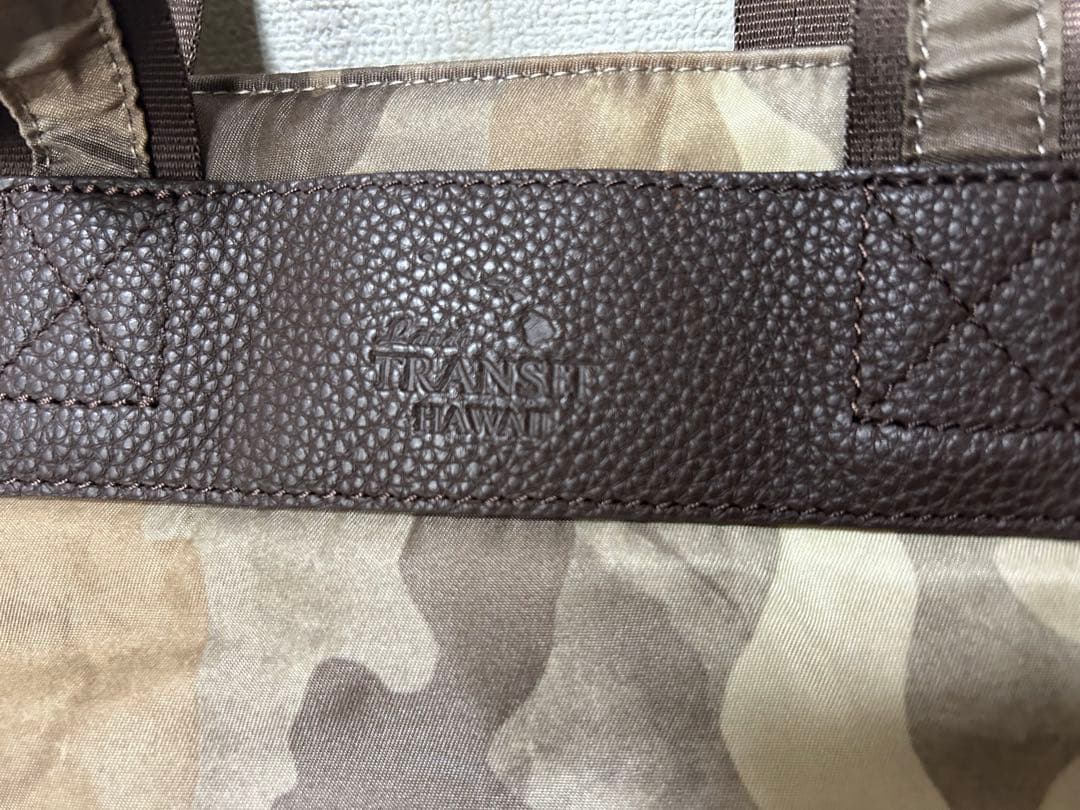 Lanai TRANSIT Hawaii 迷彩トートバッグ