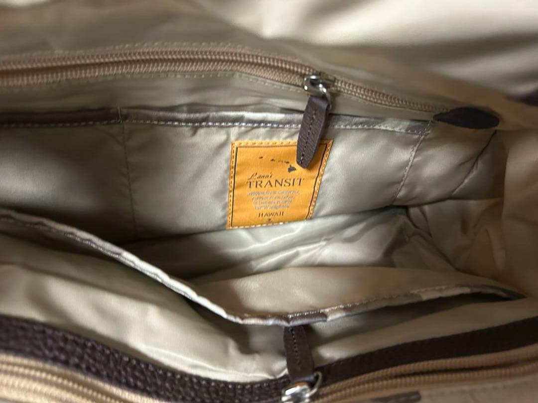 Lanai TRANSIT Hawaii 迷彩トートバッグ