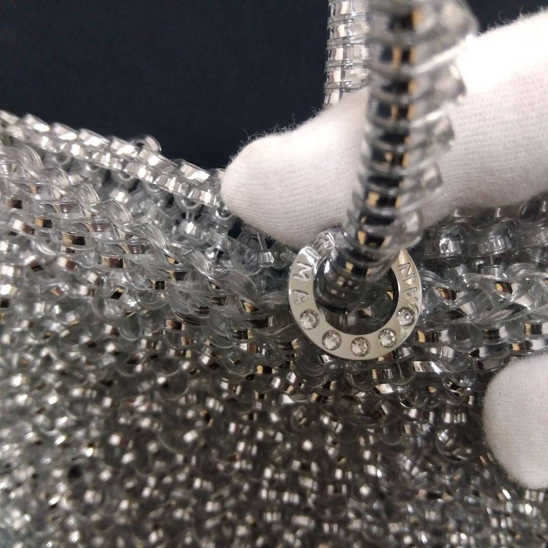 （美品）ANTEPRIMA ミニアトゥーラ シルバー　ショルダーバッグ　2way