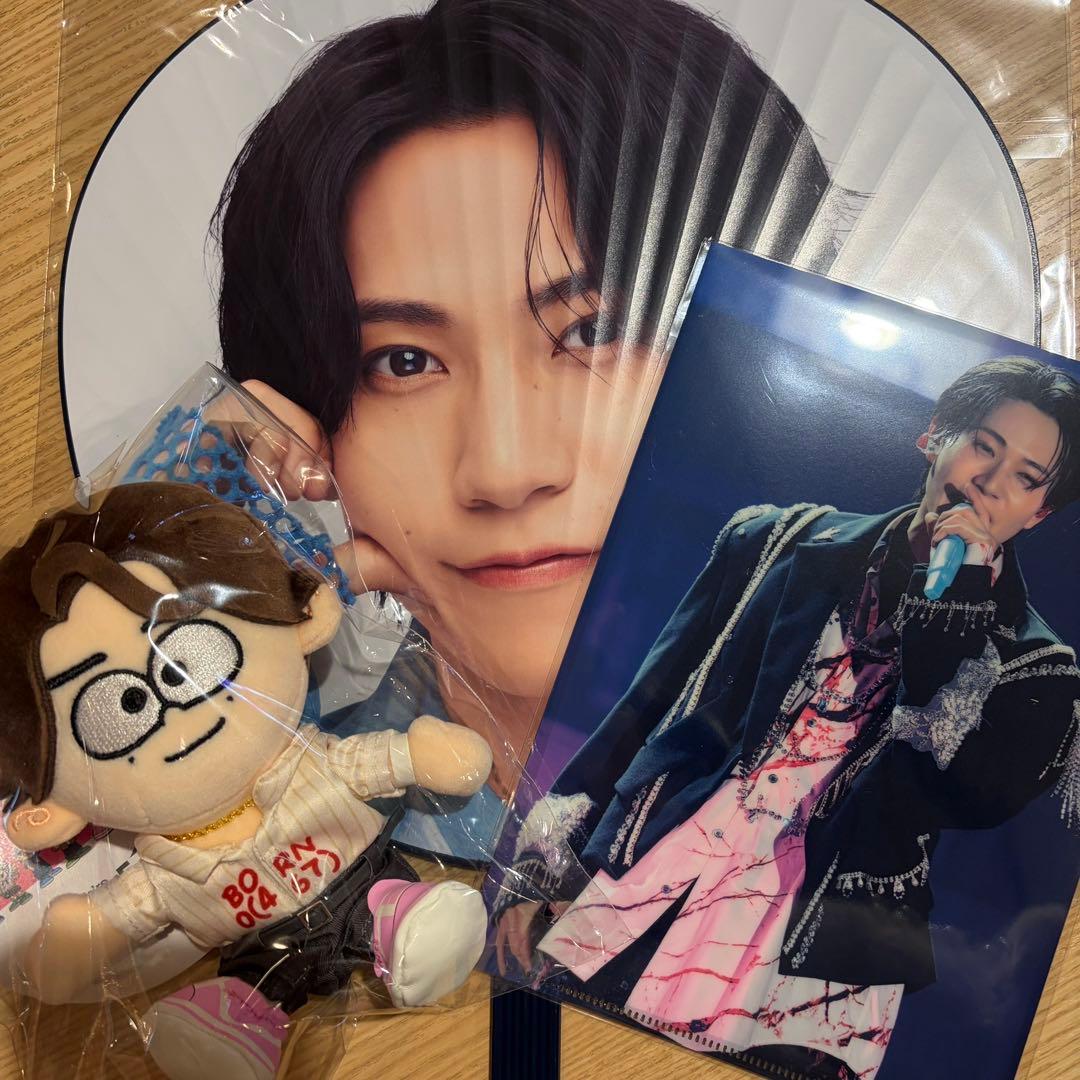 timelesz 橋本将生3点セット　ぬい　クリアファイル　うちわ