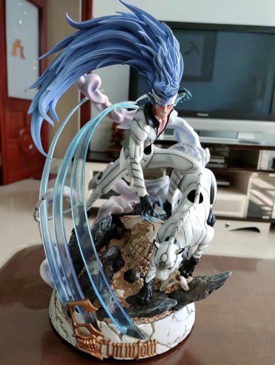 BLEACH 黒衣少年図 グリムジョー ガレージキット ガレキ スタチュー⑤