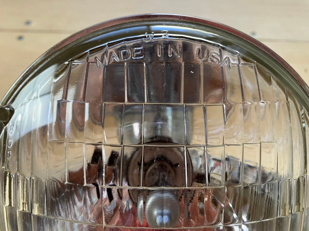 純正H4 FX XL 5-3/4 曲面レンズ ヘッドライト スポーツスター レア