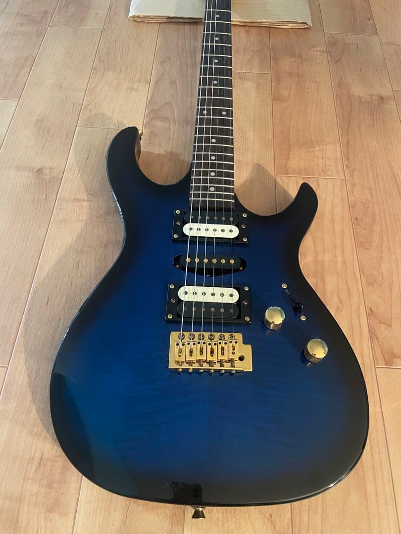 【破格】FUJIGEN　Anboy　HSH仕様　エレキギター　 ブルー 送料込み