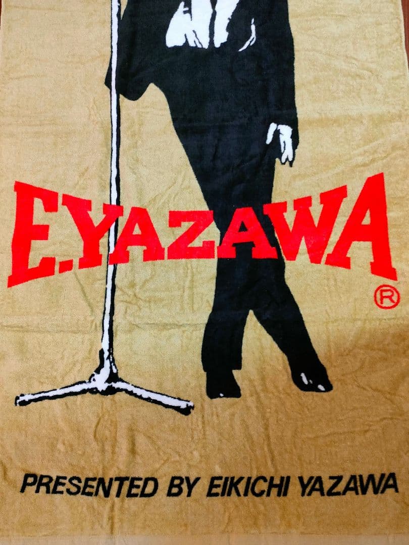 【未使用】矢沢永吉 スペシャルビーチタオル スタンド　NEW姿 SBT 旧サイズ