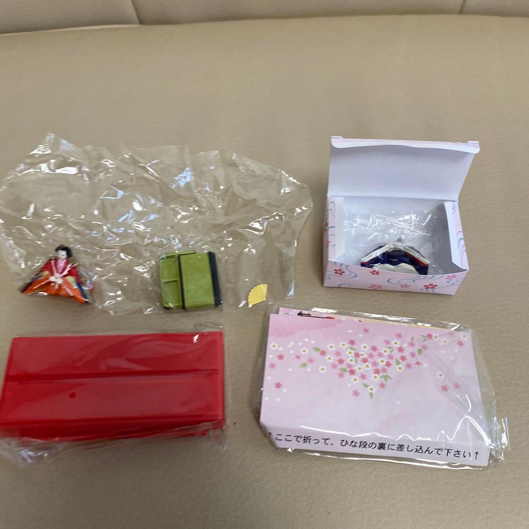 【中袋未開封】リーメント　ぷちサンプル　初期　お雛様飾り