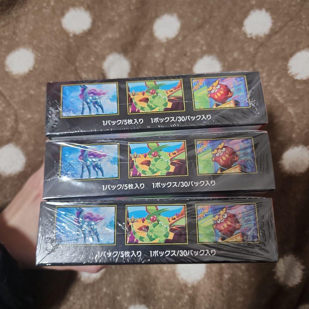 ポケモンカード インフィニティX 30パック入り３BOXシュリンク付き