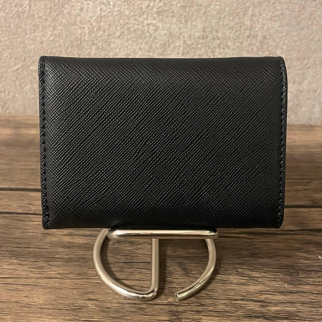 【新品未使用】VivienneWestwood 三つ折り財布 ブラック 大人気