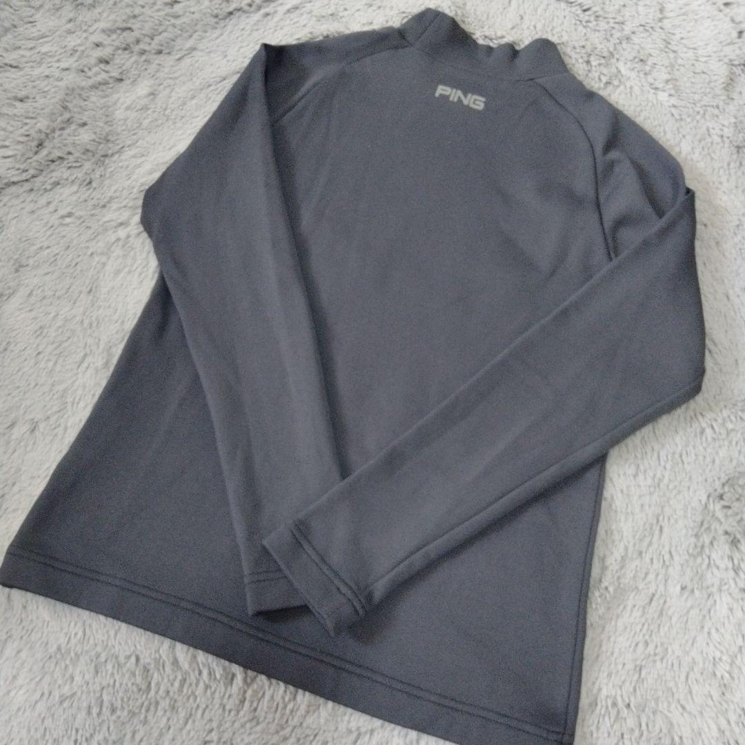 adidas/PING♡モックネック/裏起毛スカートS-M ゴルフ/スポーツ