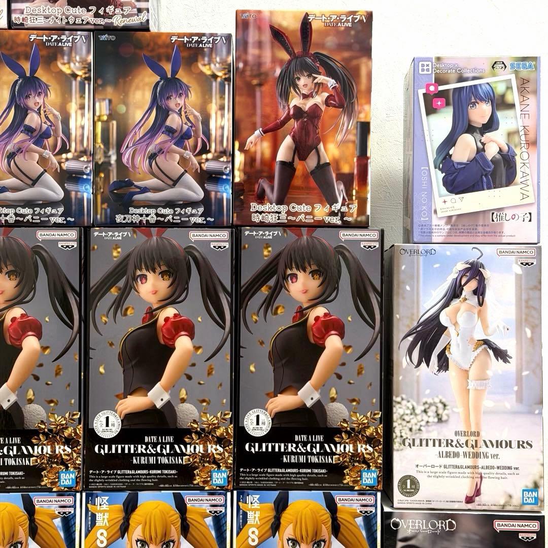 オーバーロード　アルベド　デート・ア・ライブ　バニー　怪獣8号　美少女フィギュア