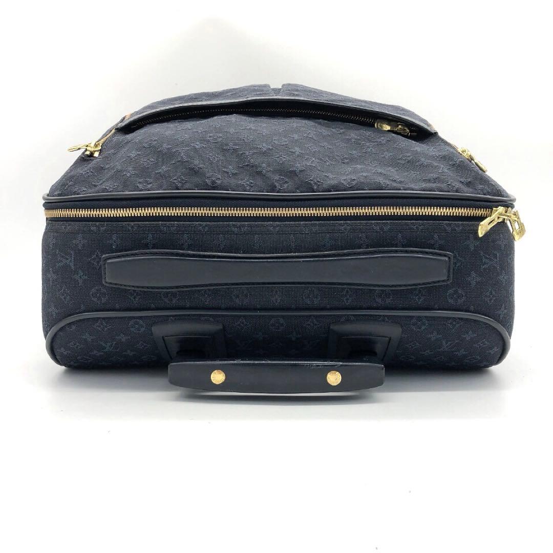 【LOUIS VUITTON】キャリーケース　モノグラムミニ　アネット　ネイビー