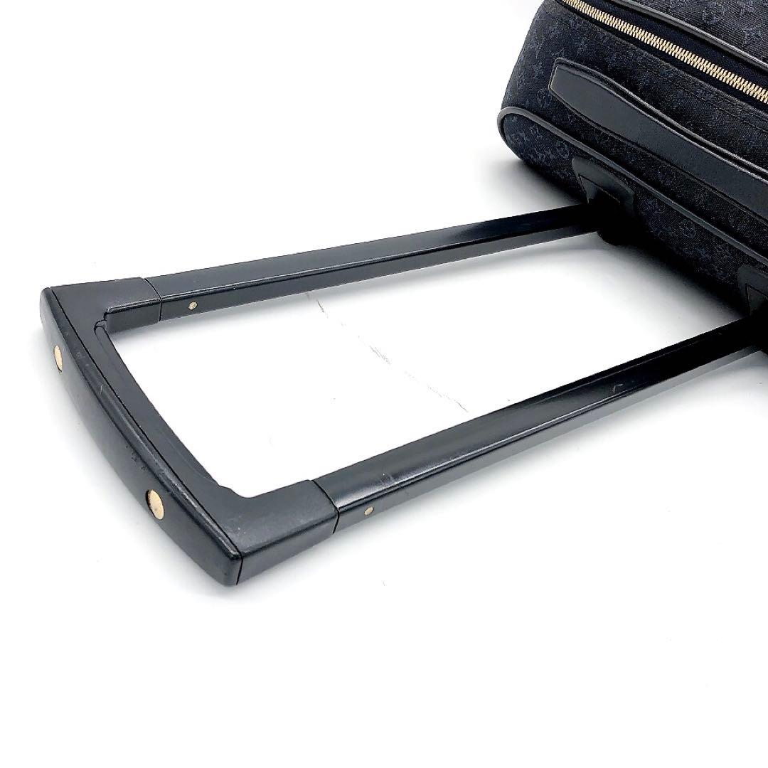 【LOUIS VUITTON】キャリーケース　モノグラムミニ　アネット　ネイビー