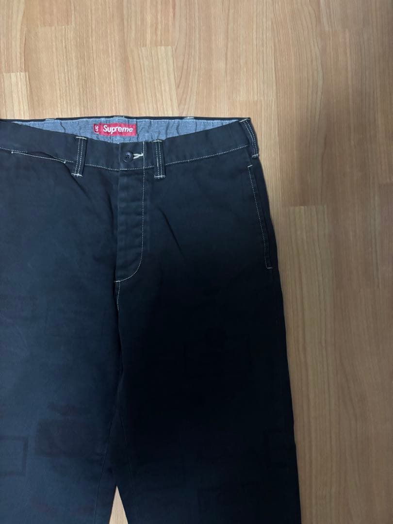 【supreme】24FW Overdyed labels チノパン
