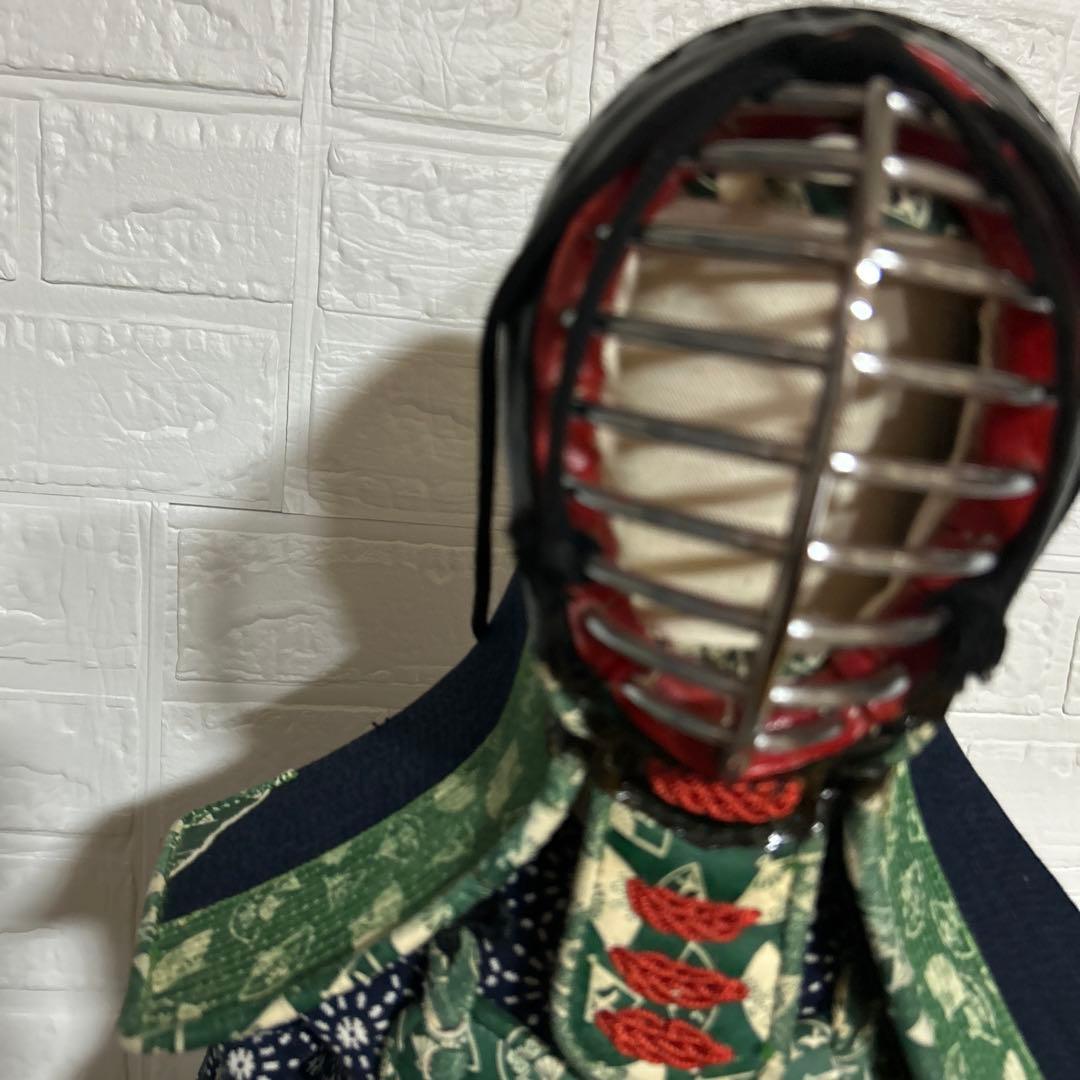 剣道　防具一式　置き物　武道具　伝統工芸品　高さ約77cm