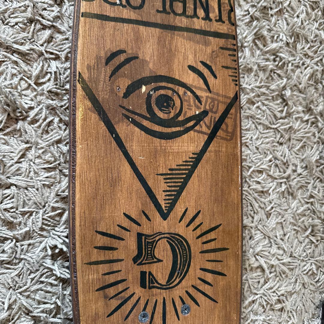 グラインドロッジ擦り入りカスタムスケートボードデッキ